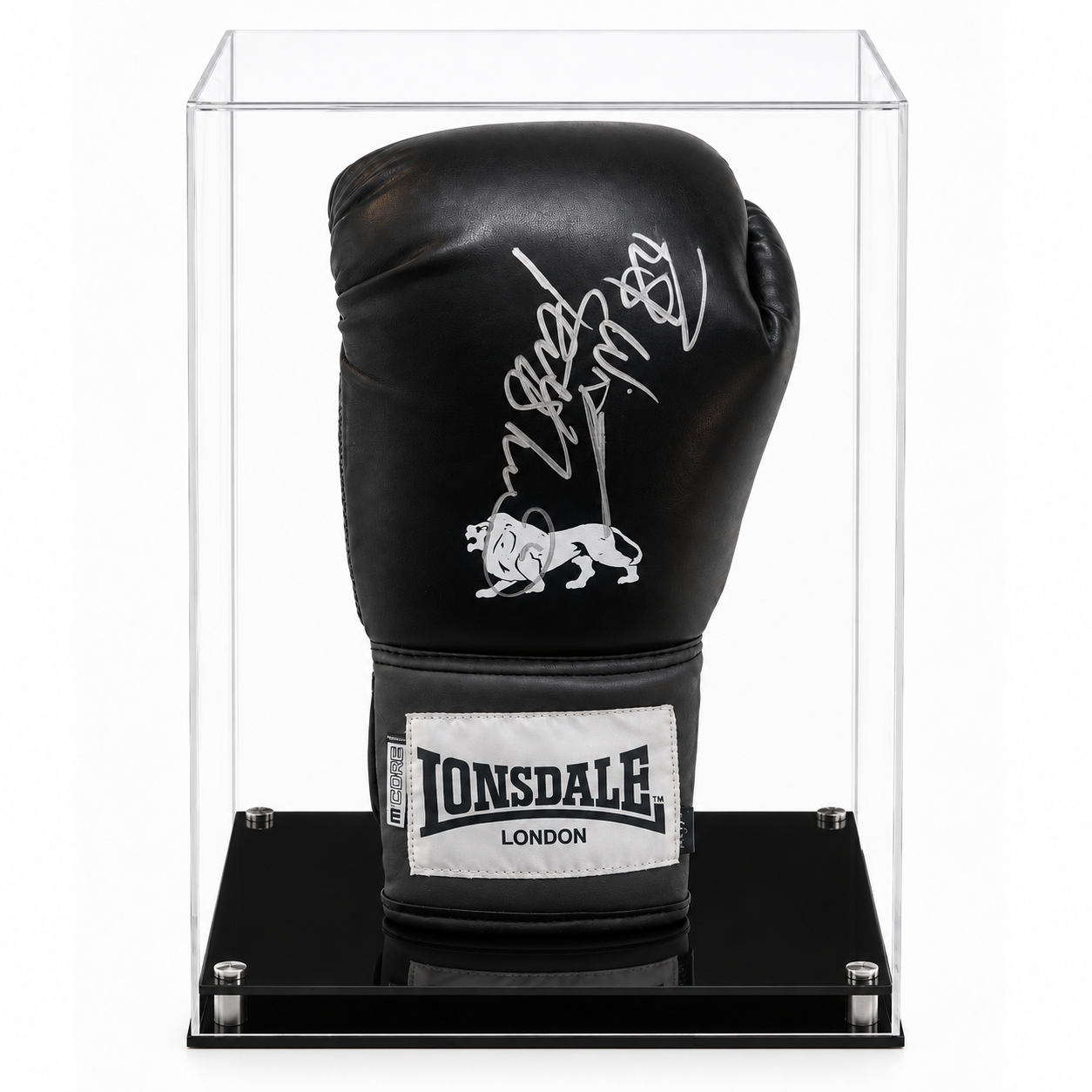 Frank Bruno Signed Boxing Glove — signed boxing memorabilia