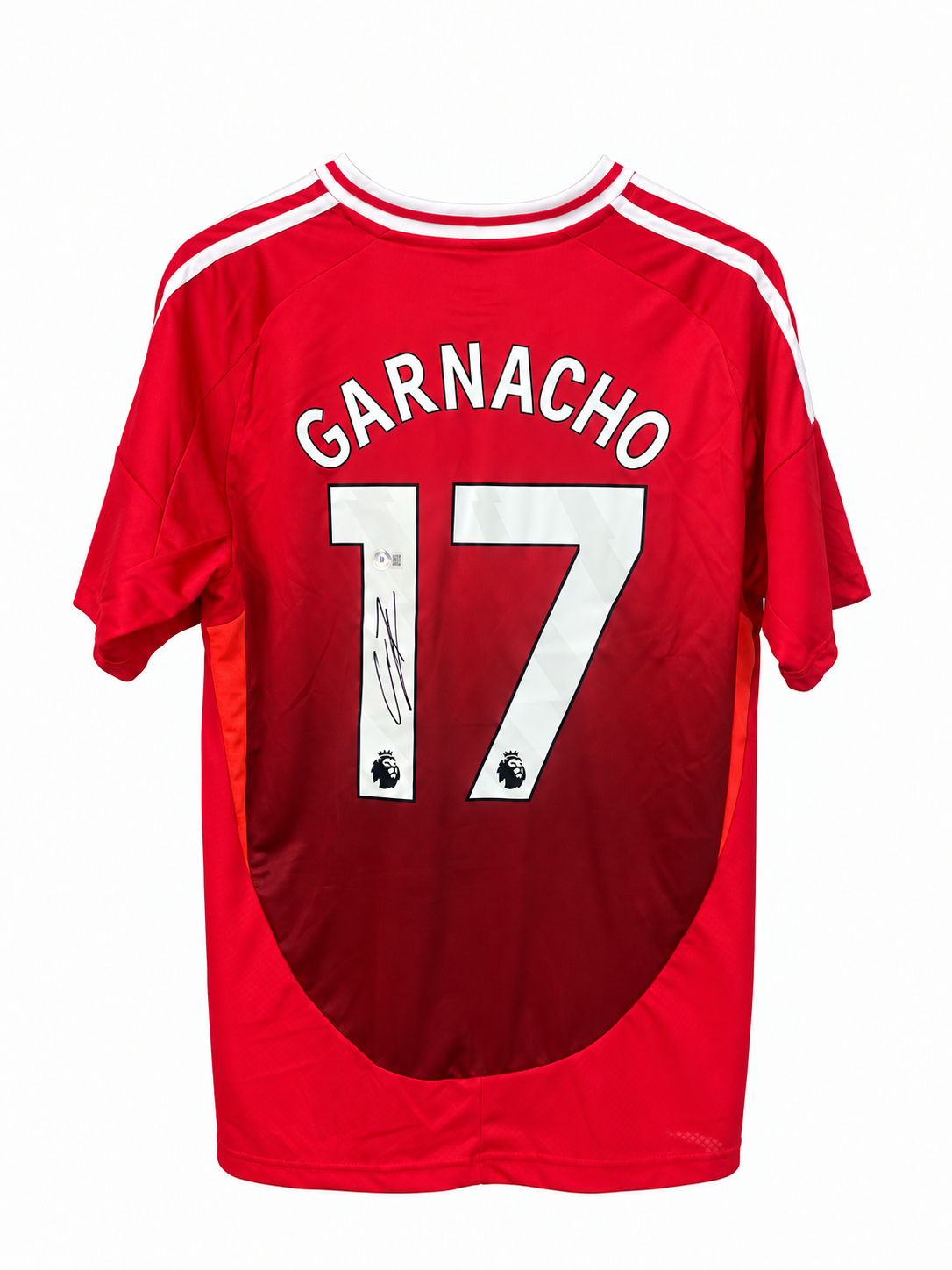 Alejandro Garnacho Signed Manchester United Football Shirt — signed football memorabilia
